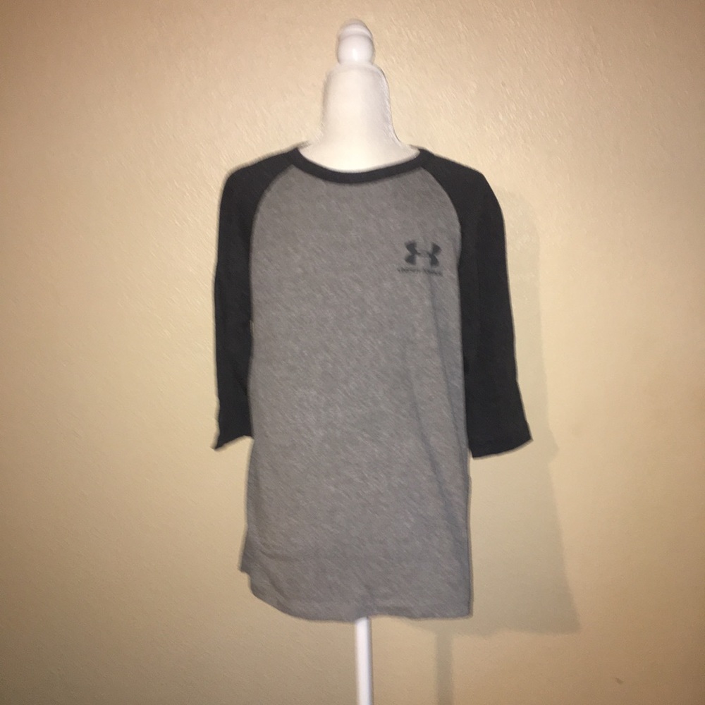 Under Armor 3/4th sleeve baseball t-shirt